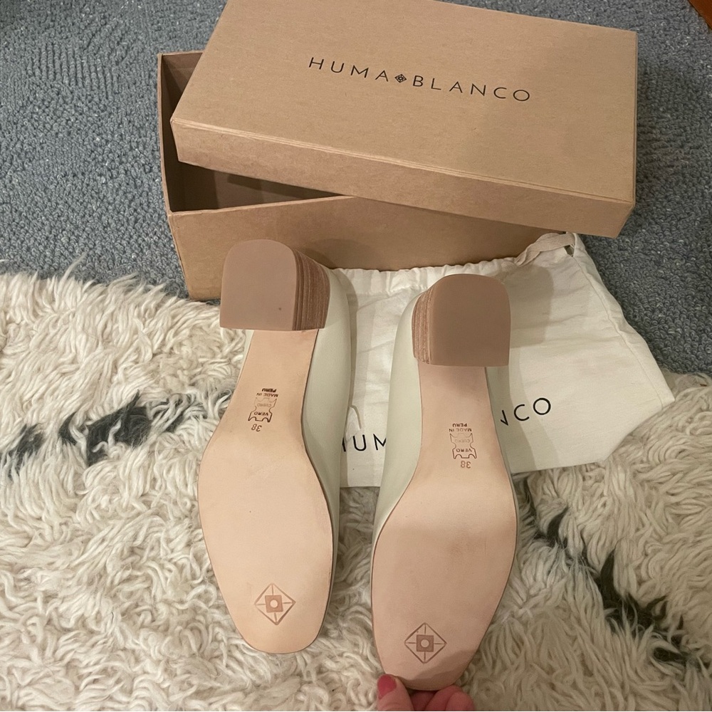 Huma Blanco Salvador Heels in Bone - Picture 7 of 11